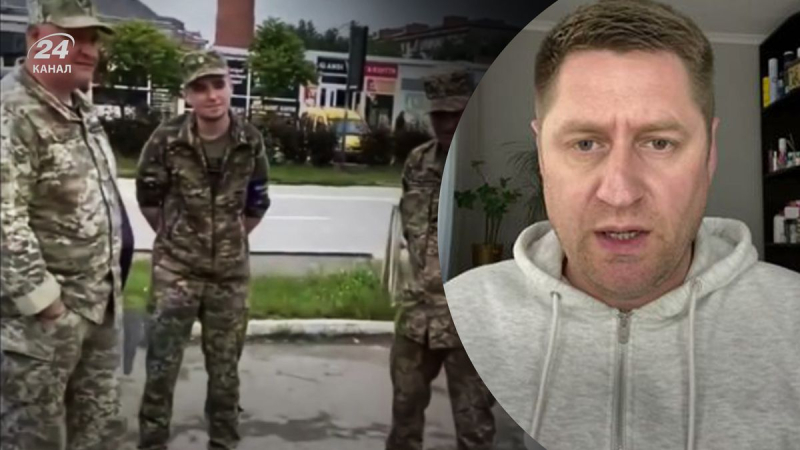 En la región de Lviv, un bloguero fue grosero con los militares que habían regresado recientemente del frente