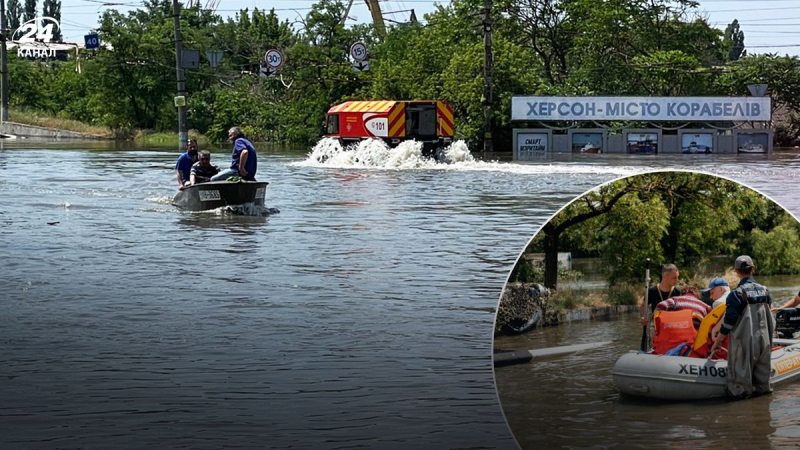 Demasiado riesgo: se pide a los voluntarios con barcos que no vayan a Kherson todavía