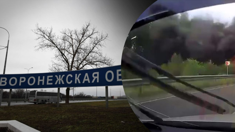 Un ataque a un puente cerca de Voronezh se mostró en línea: el ejército de Putin no se avergonzó de los automóviles civiles cerca