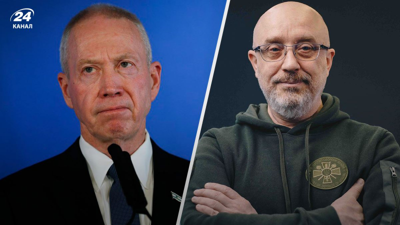 Por primera vez desde el comienzo de una guerra a gran escala: Reznikov hablará con el Ministro de Defensa de Israel, medios