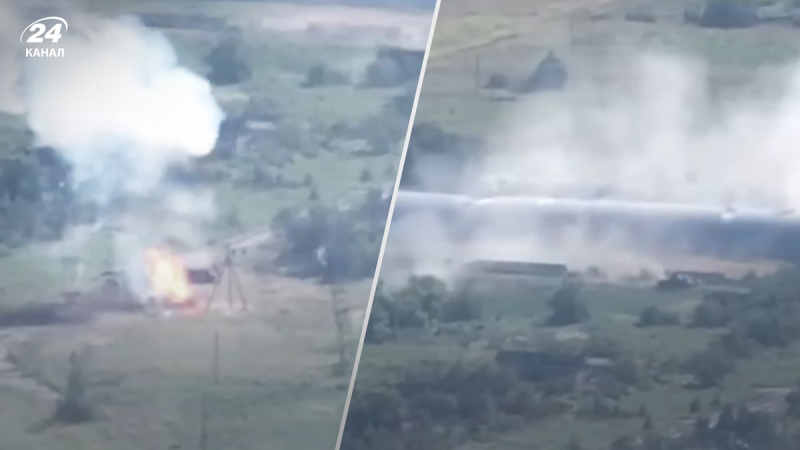 Arrojaron fuego al enemigo: AFU mostró la destrucción de un tanque ruso del Stugni