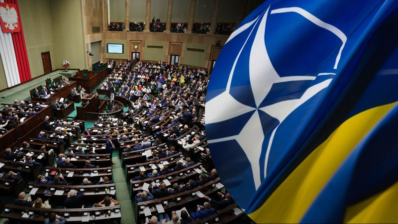 Polish Sejm apoyó la membresía de Ucrania en la OTAN