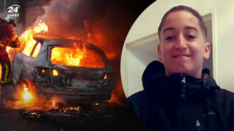 En Francia, la policía mató a tiros a un adolescente que no detuvo el auto: estallaron las protestas