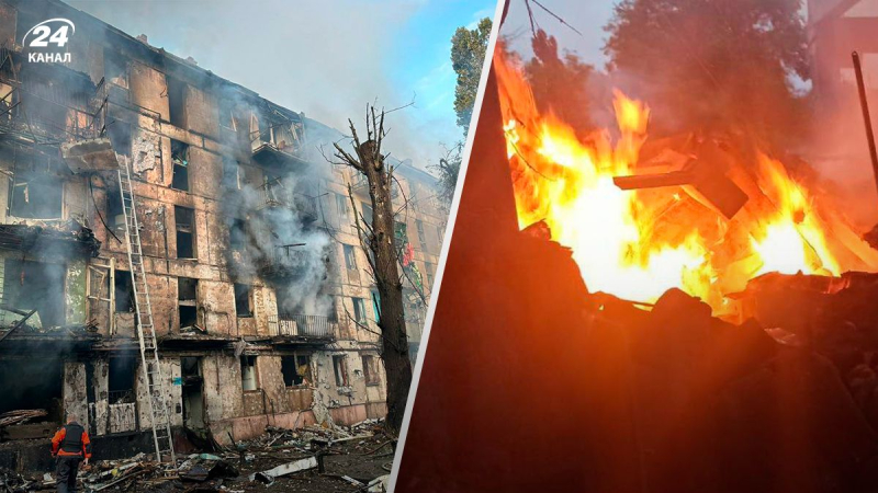 Ataque nocturno en Krivoy Rog: hay bajas y decenas de heridos, los apartamentos siguen en llamas 
