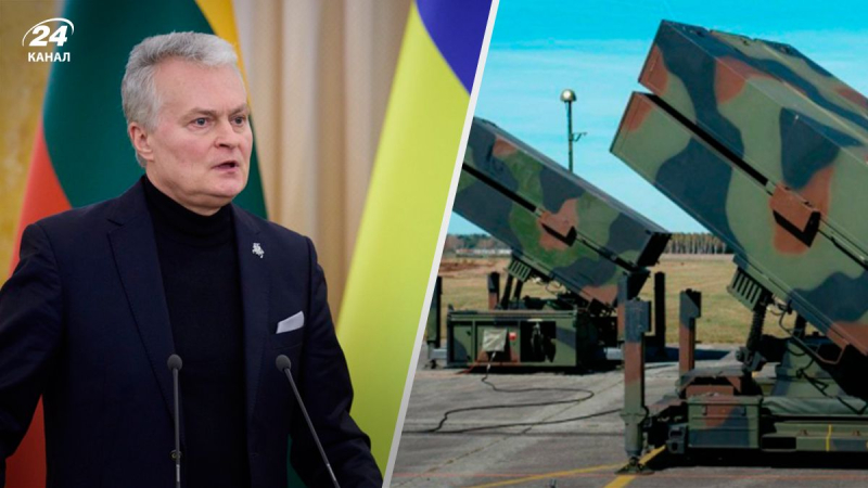 Lituania compró 2 sistemas NASAMS para Ucrania: Nauseda llegó a Kiev