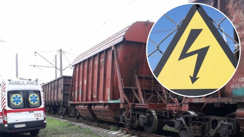 Un joven de 20 años se electrocutó en el techo de un tren en Lviv