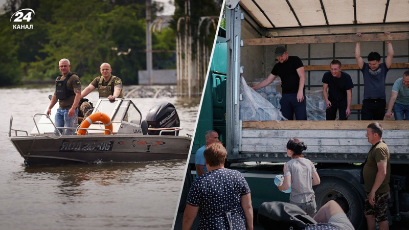 Las personas que no evacuaron perciben a los rescatistas como un servicio de entrega, – Kherson OVA