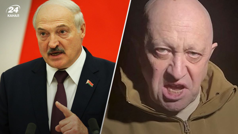 Cambio a su cargo, – Lukashenka confirmó que Prigozhin ya está en Bielorrusia