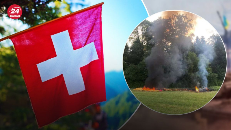 Globo aerostático se incendió en Suiza: siete heridos