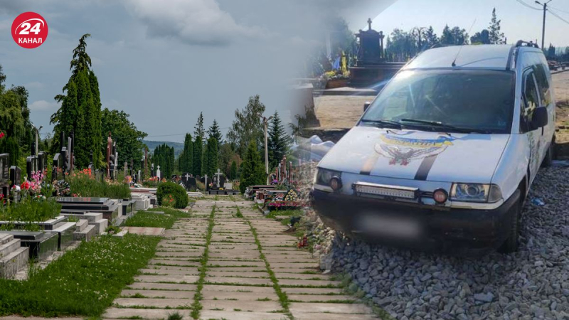 Fast and Furious en el cementerio: en Chernivtsi, un conductor ebrio embistió la puerta y rodó entre las tumbas