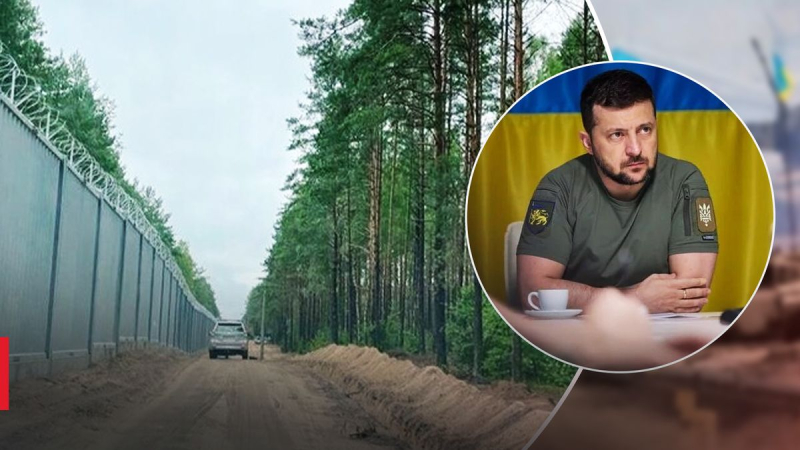 Zelensky ordenó a Zaluzhny y Naev fortalecer la frontera con Bielorrusia