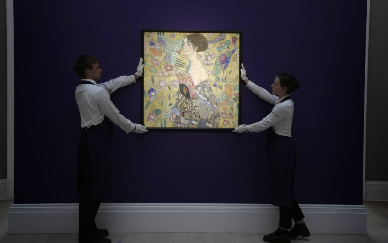 Récord europeo: la obra maestra de Gustav Klimt se vendió en una subasta por 108 millones de dólares