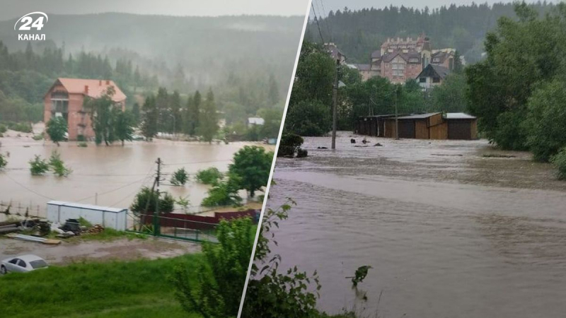 Región de Lviv inundada: fotos y videos de los efectos del mal tiempo se mostraron en línea