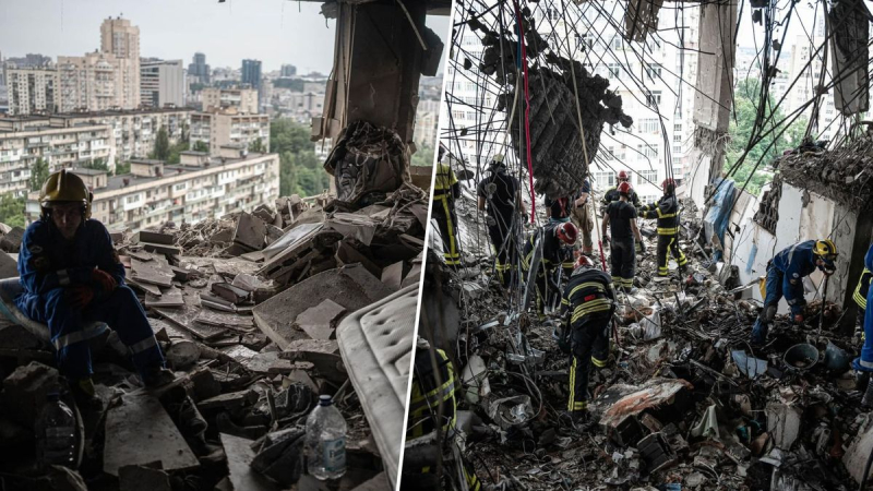 Capital indestructible: cómo se ve una casa en Kiev, que fue alcanzada por fragmentos de cohetes