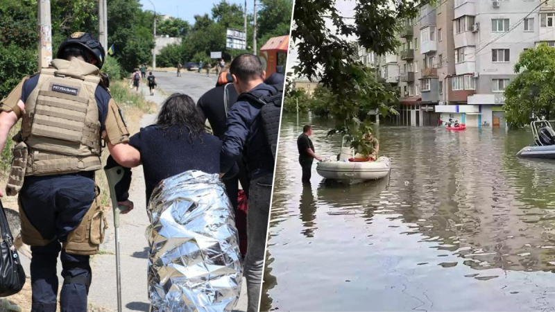 El cinismo va en aumento: los ocupantes usan imágenes de la evacuación de Ucrania en la región de Kherson