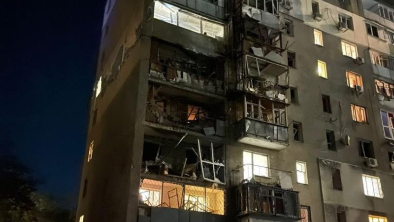 Huelga nocturna en Odessa: fotos de monumentos y casas destruidas