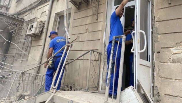 Más de 40 edificios dañados como resultado del bombardeo de Odessa el 23 de julio