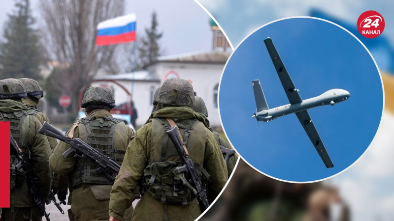 Los ocupantes se quejan de que casi 30 UAV atacaron Crimea: los rusos no creen que 