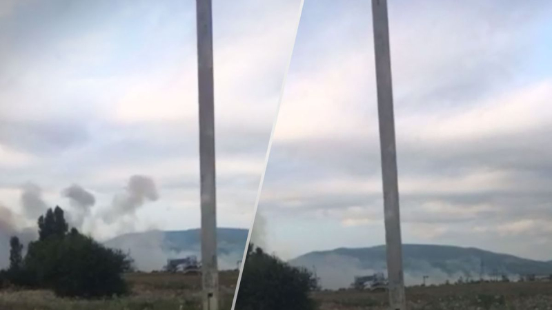 Depósito de municiones enemigo destruido en Stary Krym: vívido video de detonación