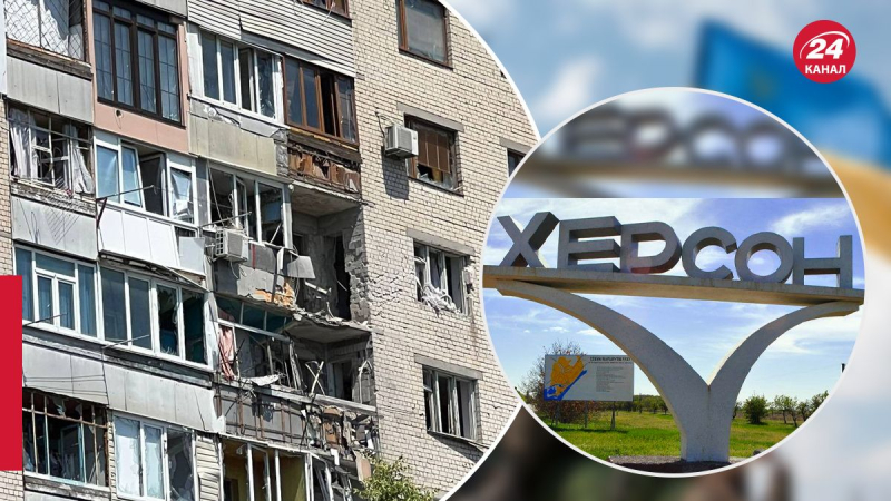 Los rusos bombardearon una farmacia y una cafetería en Kherson: hay heridos