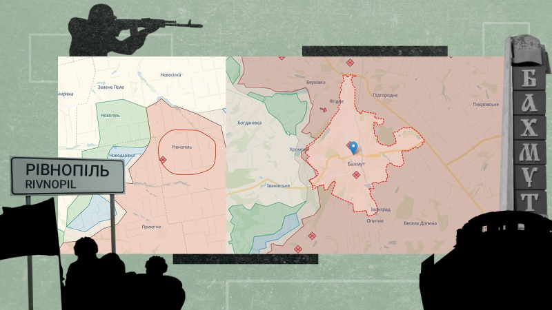 Las Fuerzas Armadas de Ucrania liberaron Rivnopol y avanzaron cerca de Bakhmut: mapa de hostilidades de la semana