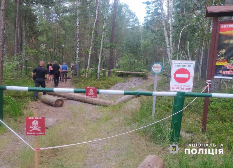 Llevé a mi familia al bosque por arándanos: un hombre atropelló una mina en la región de Zhytomyr