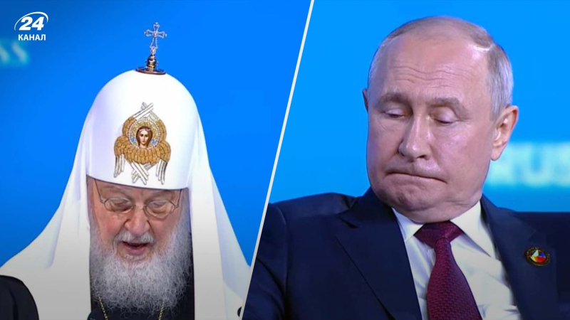 Putin está sesgado: patriarca Kirill llamó al presidente de Rusia 
