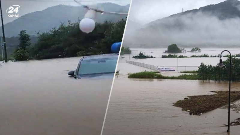 Deslizamientos e inundaciones a gran escala en Corea del Sur: al menos 22 muertos ya