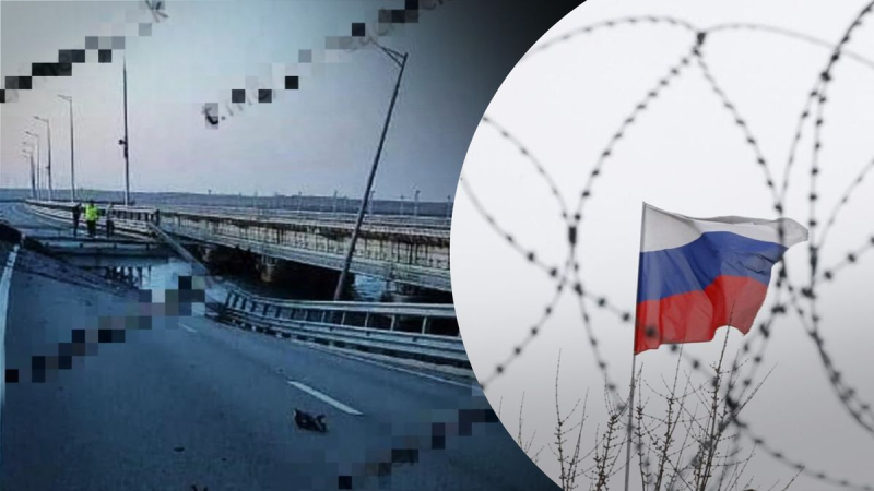 En Rusia se abrió un caso por las explosiones en el puente de Crimea: lo que los invasores se le ocurrió