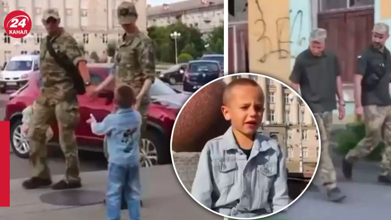 El pequeño héroe del éxito "Easter Coming Soon" tocó a los militares con una acción en las calles de Cherkasy