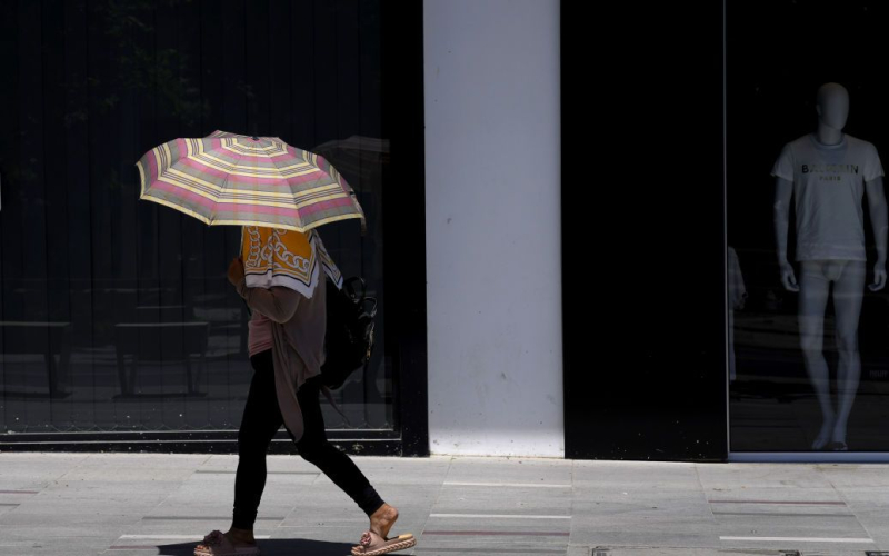 Calor anómalo: la temperatura más alta jamás registrada en Grecia