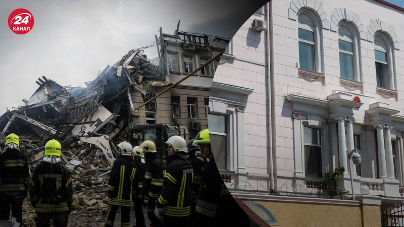 Consulado chino dañado, ventanas rotas en guardería y casas: detalles del ataque nocturno en Odessa