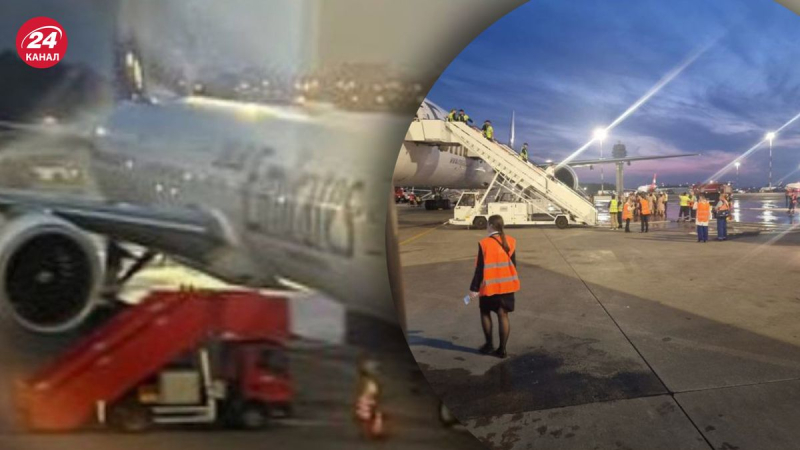 No volaron a Dubái: se produjo un incendio a bordo del avión en la base rusa aeropuerto "Pulkovo"