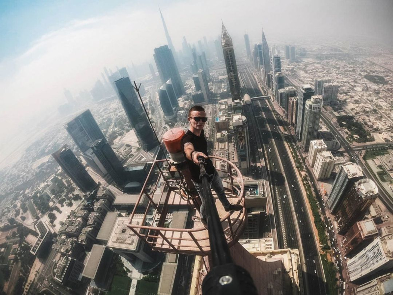 El hombre extremo que conquistó los rascacielos de Dubái, Francia y Ucrania, murió tras caer desde el piso 68