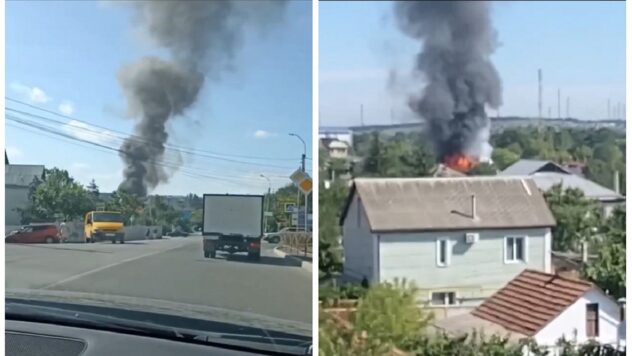 Ha habido mucho ruido en Crimea desde la mañana: el parque de tanques está en llamas y la munición está detonando