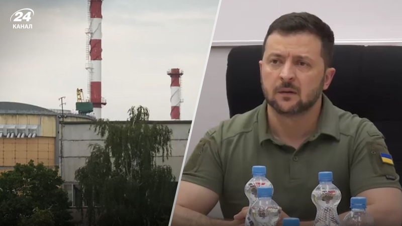 Sede central de Zelensky montada en la central nuclear de Rivne: de qué estaban hablando