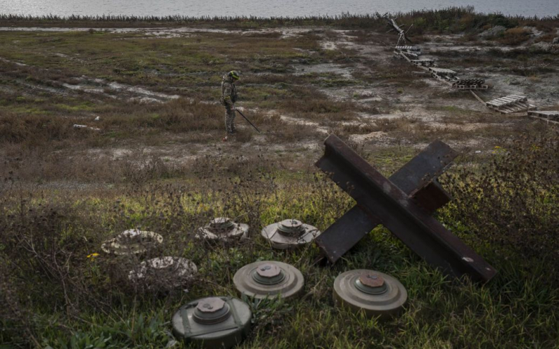 Sur Corea ayudará a las Fuerzas Armadas de Ucrania a hacer frente a los campos minados rusos