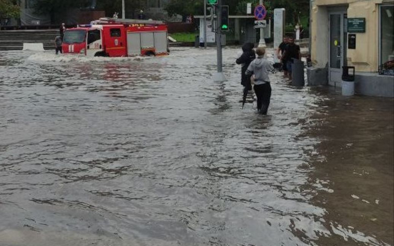 Moscú y Moscú región queda bajo agua (foto, video)