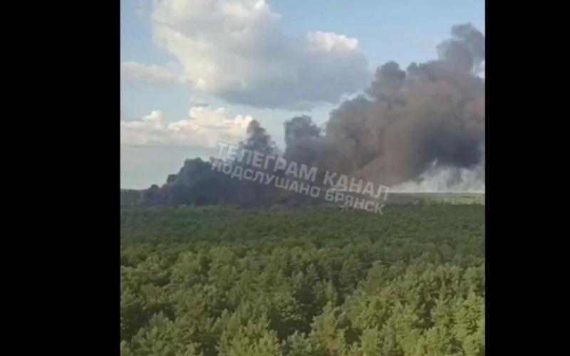 Hubo un incendio en el hospital militar de Bryansk para los ocupantes (video)