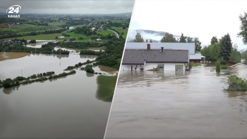 Tormenta severa en Noruega: presa destruida, las autoridades evacuaron a miles de personas