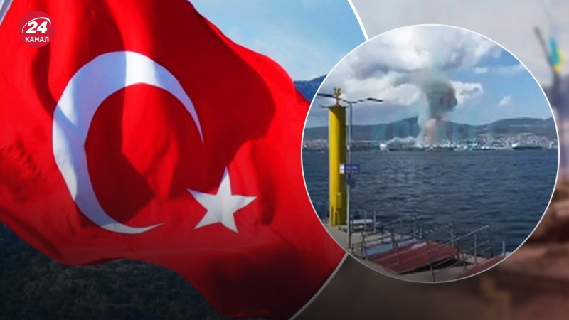 Como un terremoto: una poderosa explosión sacudió el puerto turco de Derince