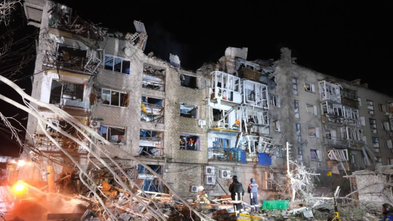 Ataque con misiles a una casa en Pokrovsk: siete muertos–, más de 60 heridos–