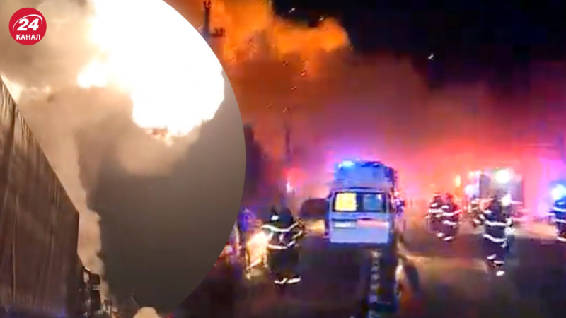 Grandes explosiones en gasolineras en Rumania: decenas de heridos y al menos una víctima