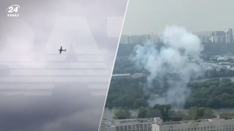Una poderosa explosión: Los rusos se quejan de los ataques con drones