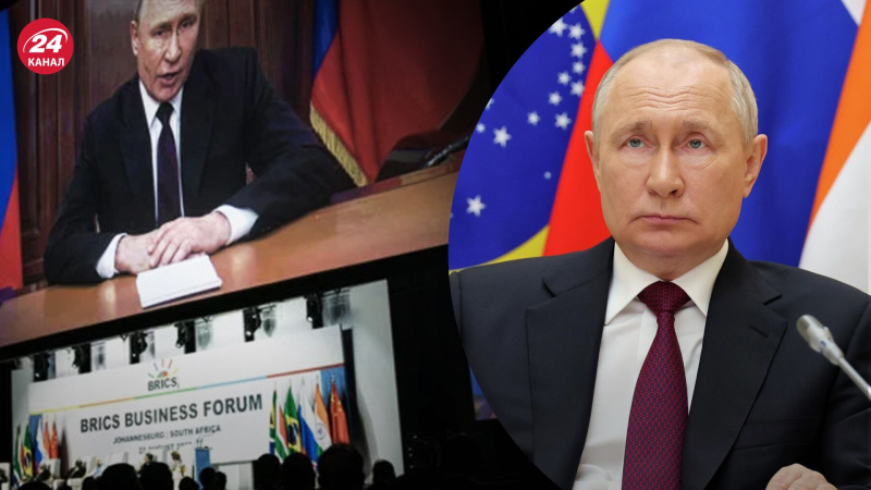 Este fue un extraño performance , un politólogo analizó el discurso de Putin en la cumbre de los BRICS