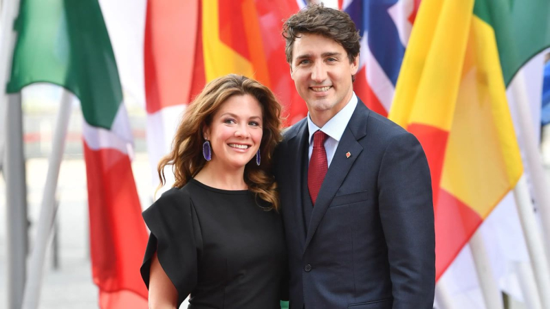El primer ministro canadiense Trudeau se separa de su esposa después de 18 años de matrimonio