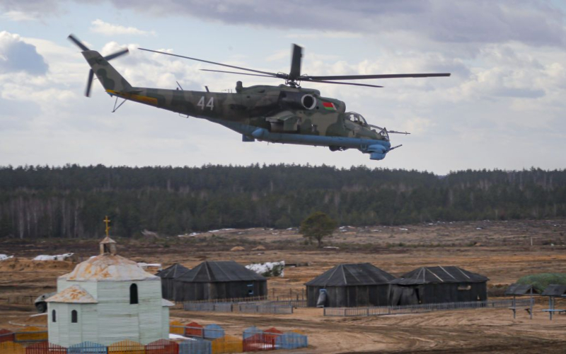Bielorruso Helicópteros violaron la frontera: el Ministerio de Asuntos Exteriores de Polonia aportó pruebas