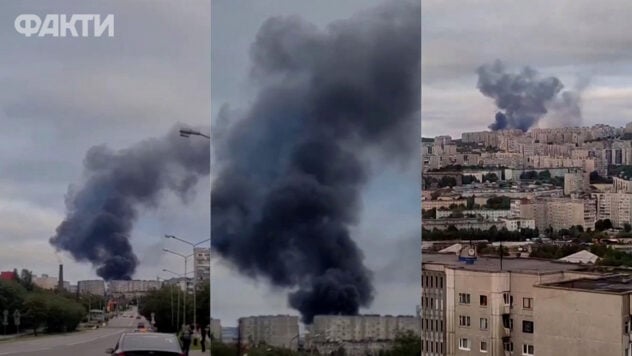 En Murmansk, Rusia, se produjo un incendio en la zona industrial, lo que se sabe