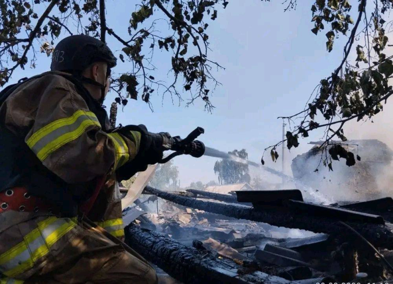 Como resultado de los bombardeos en la región de Kharkiv, un abuelo murió, 10 personas más resultaron heridas; OVA