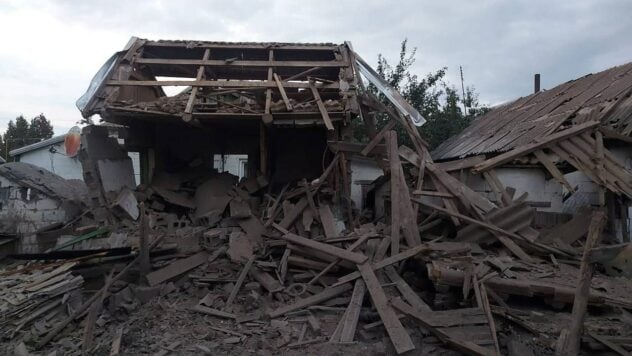 La Federación Rusa destruyó una casa privada en la región de Dnepropetrovsk con el paso de un huracán